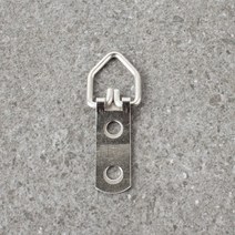 철물인 DS삼각고리, 1개, DS삼각고리 니켈 - (1개)