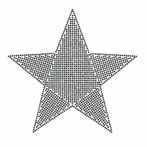핫픽스 의류리폼 모티브 star 010, 색상:[색상]본상품, 단품