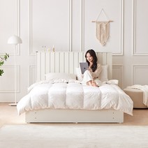 이노센트 순수 호텔형 수납침대 프레임 SS i103444, 화이트