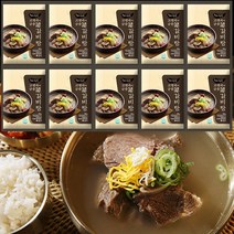 고영숙 궁중 특 갈비탕 700g 10팩 총 7kg 시원한국물 캠핑요리 밀키트 우거지갈비탕, 없음
