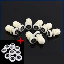 서버 코인 채굴 마이닝 8 개 대 19 23 25 27mm 슬라이딩 도어 풀리 휠 러너 샤워 캐빈 스파, S260-8pcs M341-8pcs, 19mm