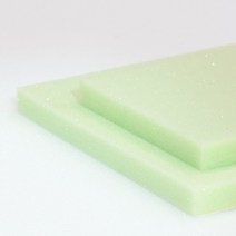 고급 고탄성 고밀도 스폰지 40KG 원장 1cm x 160cm x 200cm / 1cm x 120cm x 240cm, 40KG-13경도 그린 (160 x 200), 1개
