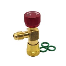 툴마스터 에어컨 실외기 냉매 충전 주입 안전 컨트롤밸브 R22 R410 콘트롤 밸브, A형, 1개