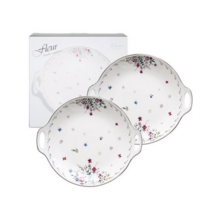 플뢰르 핸들 원형접시, 10개, 원형접시 2p