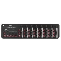 KORG USB MIDI 컨트롤러 NANO KONTROL2 나노 컨트롤, 블랙