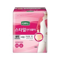 [P1M] 디펜드 스타일 언더웨어 슬림 대형 여성용 9입 / 성인기저귀 성인용 기저귀 생리대 여성용품 요실금 요양원 ( P1M / 632594EA ), 1, 본상품선택
