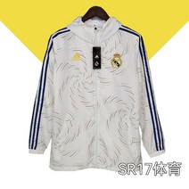 레알 마드리드 트렌치코트 모드리치 축구 출장복 바람막이 레인가드 봄 가을스타일 운동 4425871218
