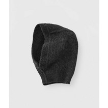 LAFUDGESTORE 부클레 니트 워머 바라클라바_Dim Gray Boucle Knit Warmer Balaclava_Dim Gray, M