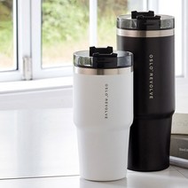 오슬로 리볼브텀블러 900ml 600ml 6color (보온보냉 4계절사용), 화이트