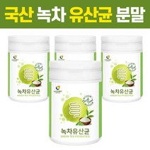 녹차유산균 프로바이오틱스 분말 가루 파우더 4통 대용량 락토바실러스 비피덤 람노수스 퍼멘텀 프라토올리고당 함유 루테리 김치 유산균 장건강 먹이 플란타럼 균주 발효 부모님 여성 추천