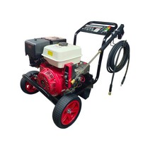 [에이치원] 엔진 고압 세척기 세트 키시동 타입 HONE-250KS 15HP 250bar 자흡기능 보유 고성능 엔진 고압 세척기, 30m 연장호스