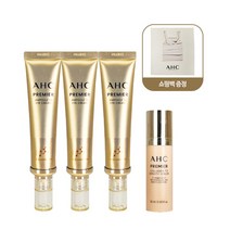 홈쇼핑 세트 AHC 아이크림 시즌11 프리미어앰플인 40ml 3개 + 콜라겐 T3 밀도 세럼 15ml+쇼핑백, 상세페이지 참조