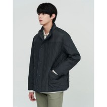 [빈폴] [ESSENTIAL] [BCycle] 애쉬 다이아 퀼팅 쇼트 사파리 점퍼 (BC2138A024)