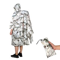 비오는날 우중캠핑용 우비 타프가능 산악 가족파티용