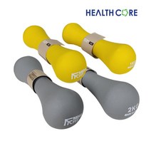 미라핏 원형 네오플랜 컬러 여자 덤벨아령 미용아령 1kg 2kg, 선택1) 원형 네오플랜아령 (1kgx2개), 1개