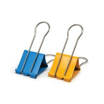 트룹런던 칼라 더블클립 클립집게 사무용품 서류집게 초대형 집게 특대2호 (60mm) 2개입