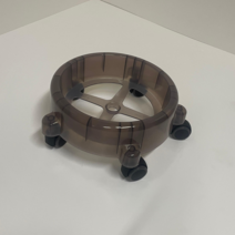 [INI+]아이엔아이플러스 [바퀴미포함]버킷돌리 반투명버킷돌리 세차버킷, 반투명-블랙