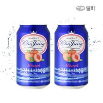 초정탄산수 탄산음료 복숭아, 350ml, 48개