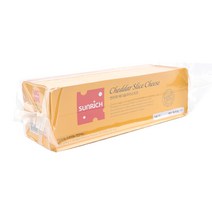 [썬리취] 체다슬라이스 치즈 1800g 100장, 단품