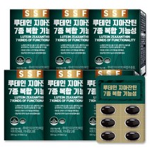 순수식품 루테인 지아잔틴 7종 복합기능성 아연 셀렌 500mgX180캡슐(6개월분), 500mg, 180캡슐