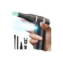 Leapwell 압축 에어더스터 전동 150000RPM 키보드 클리너 미니 에어브로워 컴퓨터용 코드리스 충전식 PC크리너용 올메탈, 상세페이지 참조