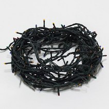 크리스마스추리 장식용 녹색선 전구 트리모양조명