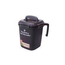 밀폐 음식물 쓰레기통 가정 싱크대 음쓰통 처리 3L 칩 쓰레기 가정용 3L 업소용 스티커 물 통 보관통, 쿠팡2 핫초코 본상품선택