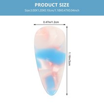 네일 네일팁 손가락 추천 고쟁 어 액세서리 손톱 엄지 조정 가능한 악기 집게술 루트 픽 치터, [02] 8pcs Large, 02 8pcs Large