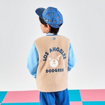 MLB KIDS 메가베어 리버서블 후리스 조끼 LA (Blue) 7AVTC0126-07BLS