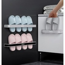 enana 욕실화 실내화 거치대 걸이 정리대, enana 블랙, 싱글사이즈 28cm, 1개