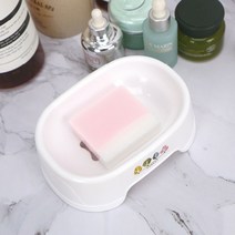 포레스트 비누받침대 뚜껑 흡착 손잡이 비누케이스 빨래비누 욕실, 07_키다리비누대