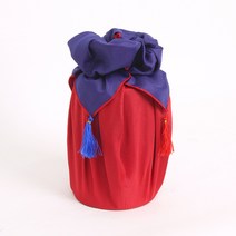 청홍원통디피상자 DIY 중 예단 전통포장 전통장식, T2청홍원통디피상자DIY(중)