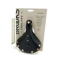브룩스 B17-S Special Short Ladies Leather/Copper 자전거 안장 Black