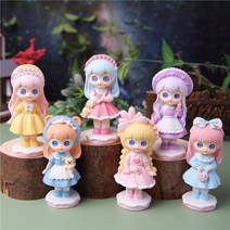 납품 변신 기맹함 깜짝 박스 뜯다 뜯다 웃다 진열품 케이크 장식 작은 선물, 072-79 Lorie 다과회 랜덤 1개