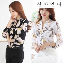 신자언니 B플라이어 여성블라우스 여성오피스룩 여성 셔츠블라우스
