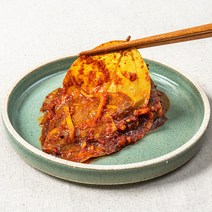 초록들 매실 콩잎지 양념무침(250g/500g/1kg) 콩잎김치 콩잎장아찌 맛있는 수제반찬, 250g
