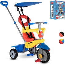 에이블 트라이크 smarTrike Zoom 유아용 세발자전거 푸시 바이크 u2013 아기 유아 15개월 3세 조절식, [01] 멀티 컬러