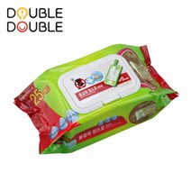 더블앤더블(DOUBLEDOUBLE) 더블앤더블 물걸레 청소포 25매 레몬향, 1