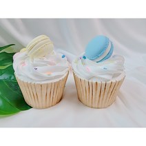 생크림클레이머핀 생크림머핀모형 생일상차림 인스타 감성 사진 촬영 파티 스튜디오 소품