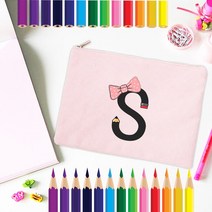 드로잉 일러스트 케이스 보관 교사 선물 개인 연필 케이스 초급 펜 가방 파우치 화장품 학교 사무실 문구, 20 W18311-TBPK-D