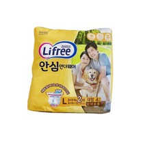 라이프리 안심 언더웨어 성인용 기저귀 대형, 1개, 4개입