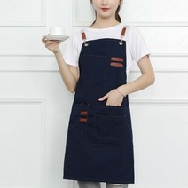 주니픽 주니픽 포켓 바리스타 카페 앞치마 (5959797), 상세설명 참조, 브라운
