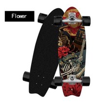 보드 스케이트 서핑 81cm 매우 부드러운 카버 랜드 롱 거리 브러싱 조각 CX4 전문 메이플 크루저, China, Clear