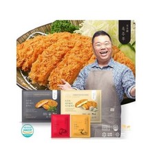 옥주부 제주돼지통까스(등심 8팩+치즈 2팩+소스 2종(10팩)+돈가스거치대), 단일옵션