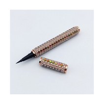 매직 셀프 접착식 속눈썹 아이 라이너 오래 지속되는 접착제 개화 빠른 건조 연필 3 색
