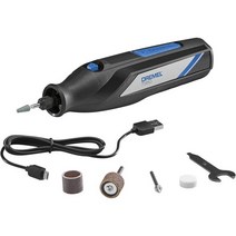 Dremel 7350-5 무선 회전 도구 키트 4V 리튬 이온 배터리 및 5개의 회전 도구 액세서리 포함 - 가벼운 DIY 프로젝트 및 정밀 작업에 적합, 오리지널 키트