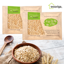 압착 귀리 오트밀 1kg+1kg