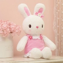 4살 여자조카 선물용 보들보들 토끼 애착인형 45cm 5살조카선물 5살장난감