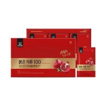 웰라이프 간편한 대상웰라이프 붉은석류 100 부모님 출산 명절 선물 회사 탕비실 손님접대, 1set