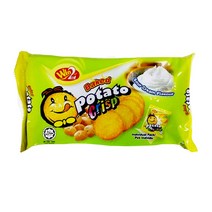 윈윈푸드 포테이토 크리스프 사워크림향, 75g, 3개